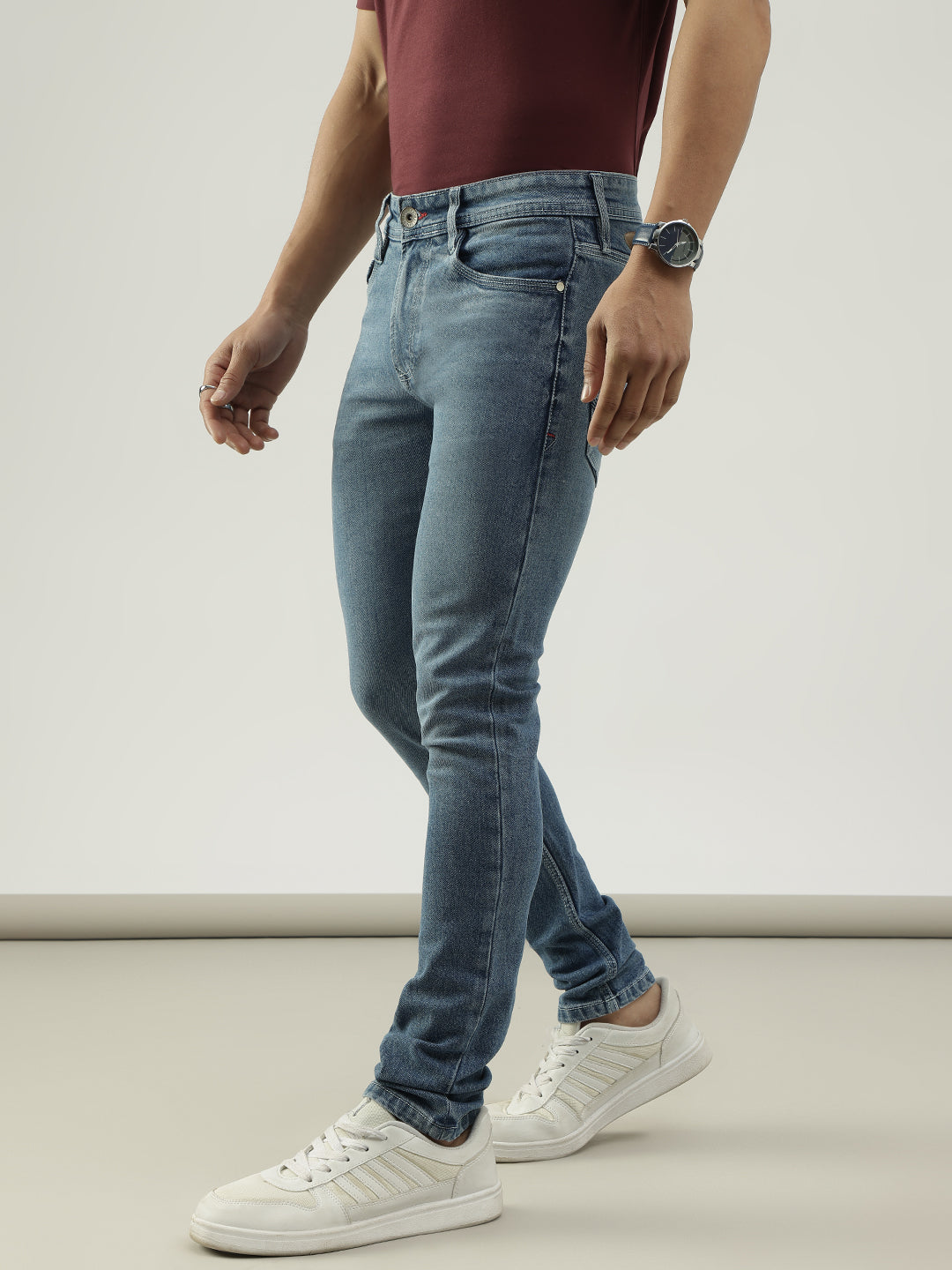 Light Blue Skinny Strechable Jeans