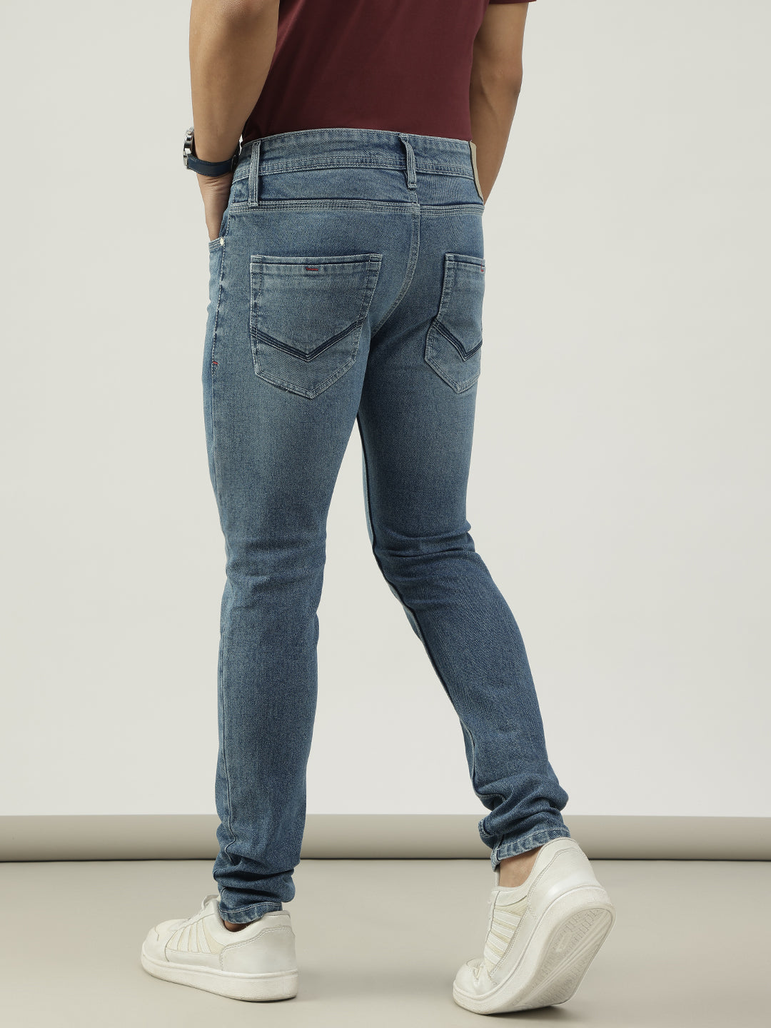 Light Blue Skinny Strechable Jeans