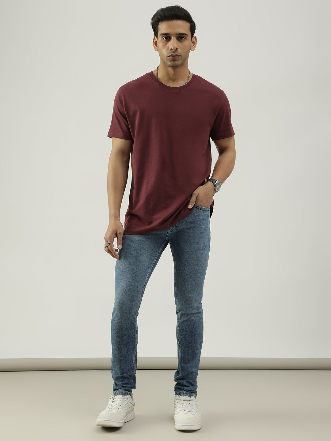 Light Blue Skinny Strechable Jeans