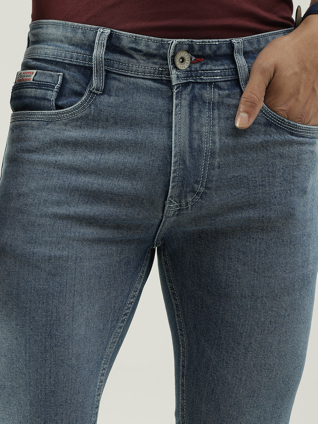 Light Blue Skinny Strechable Jeans