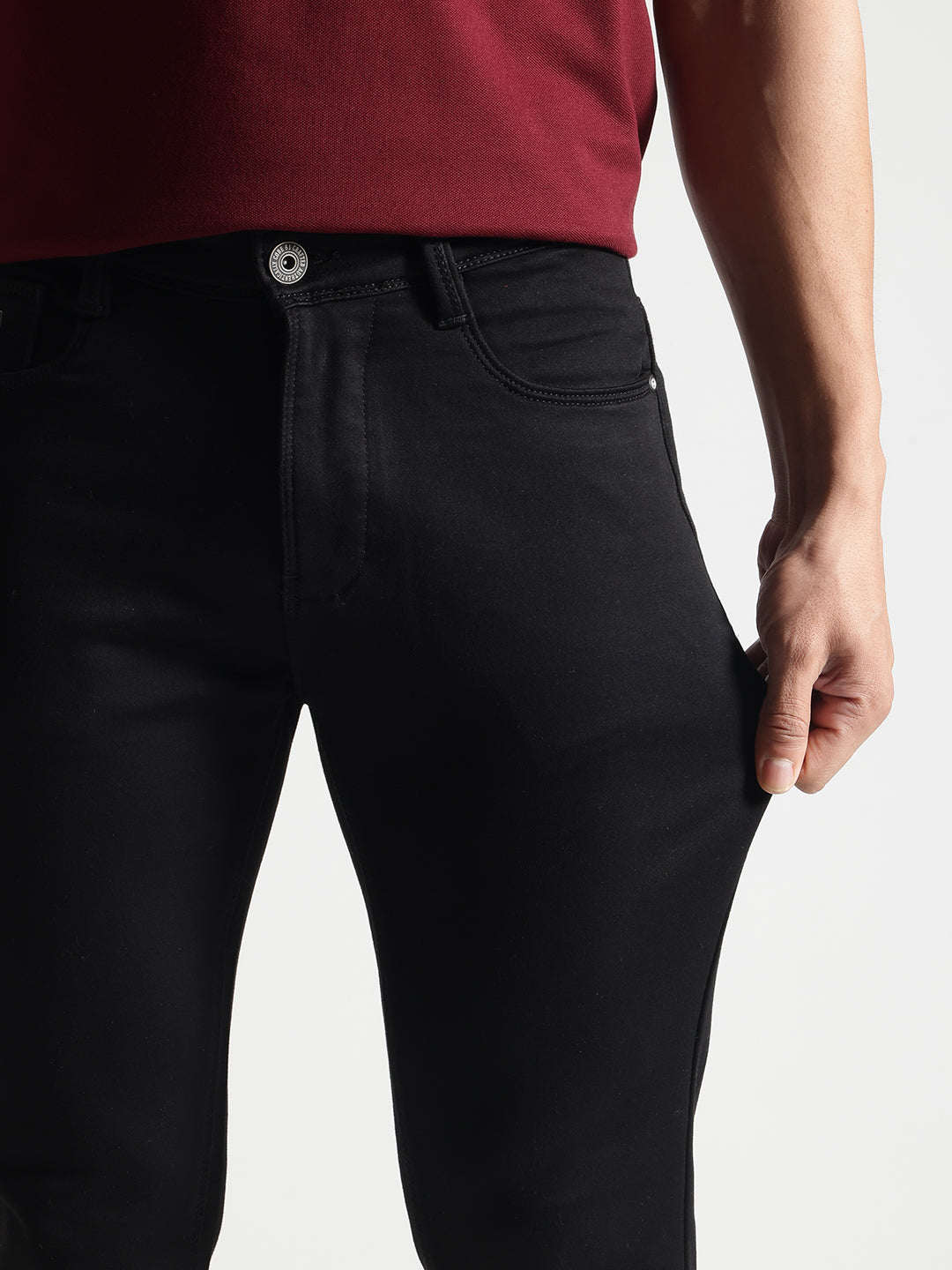 Black Skinny Strechable Jeans