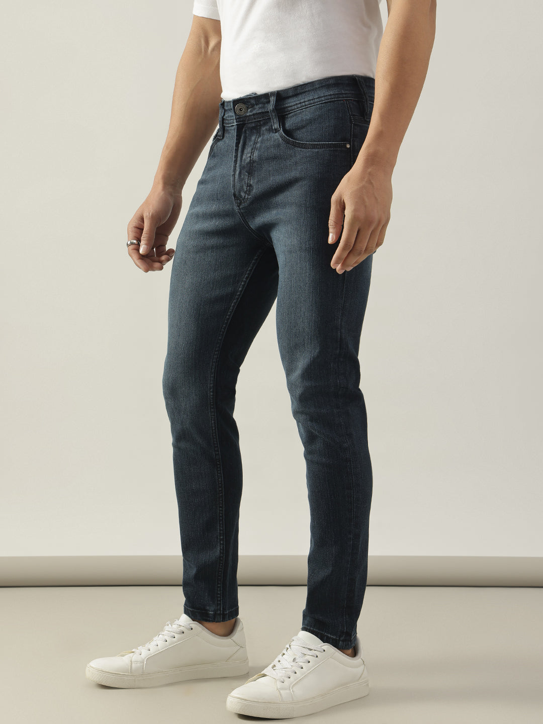 Washed Black Skinny Jeans