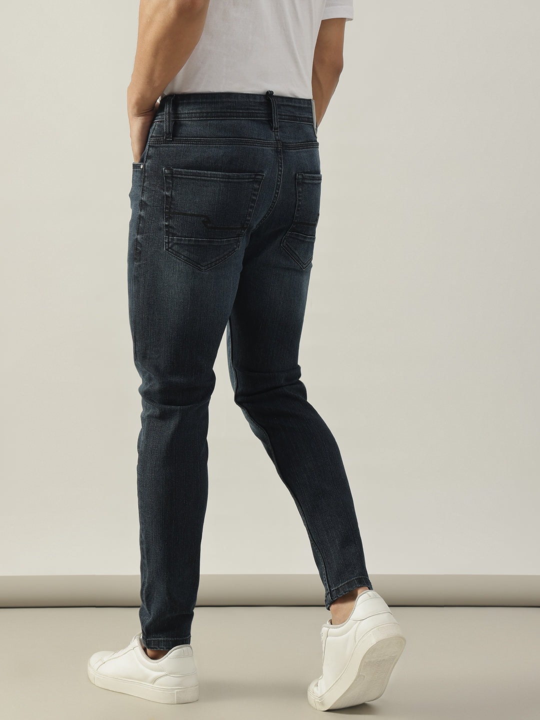 Washed Black Skinny Jeans