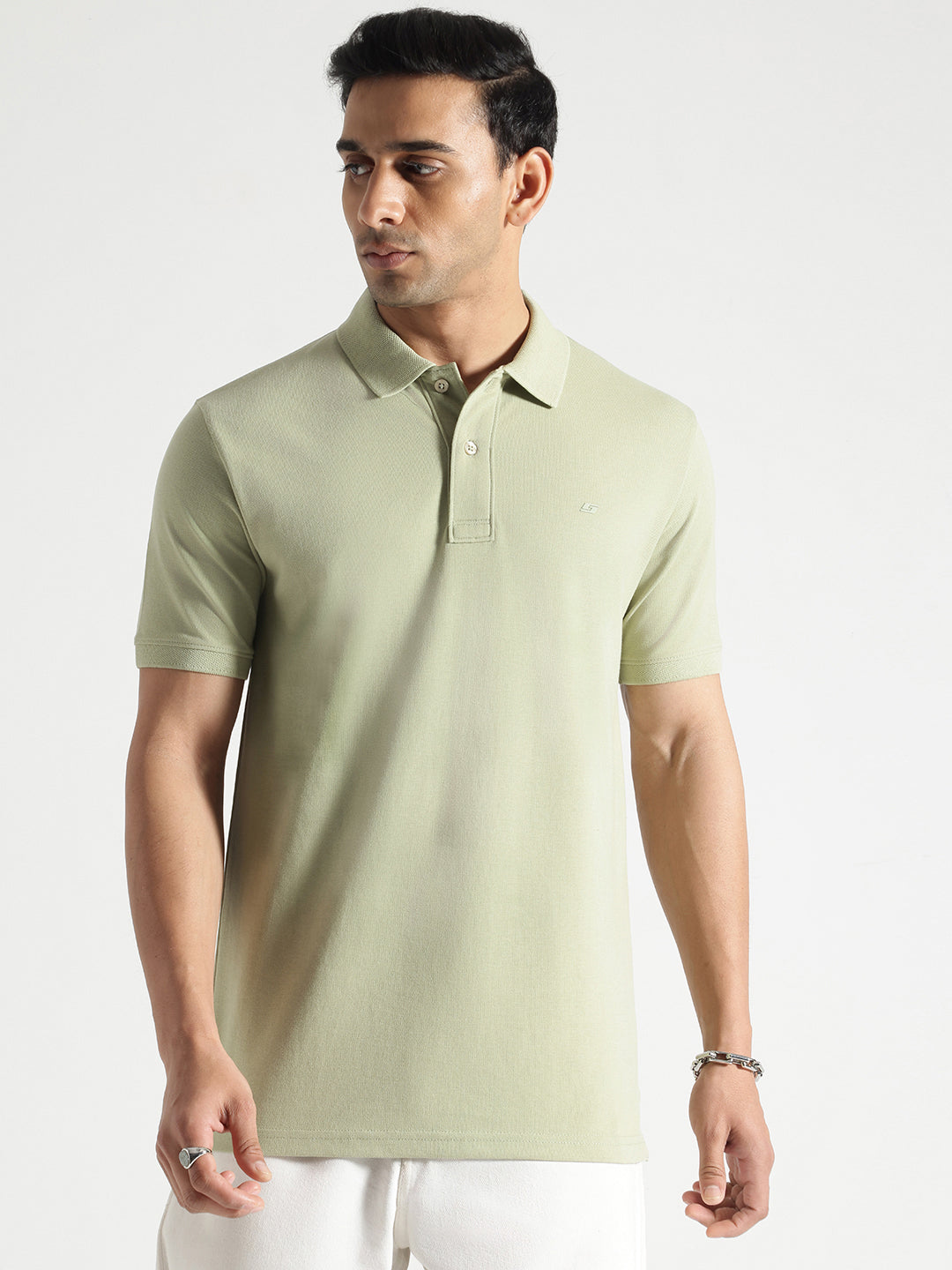 Pastel Solid Polo Tshirt
