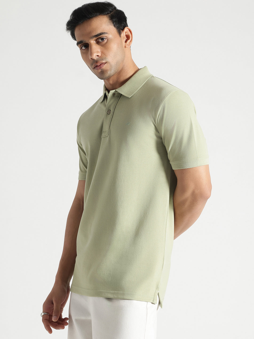 Pastel Solid Polo Tshirt