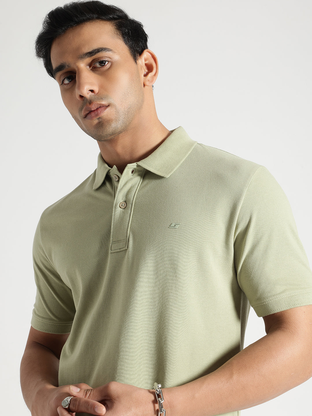 Pastel Solid Polo Tshirt