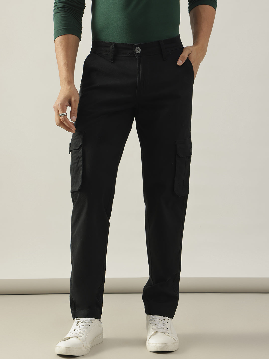 Black Cargo Pants