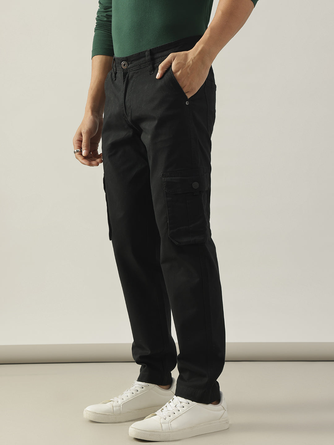 Black Cargo Pants