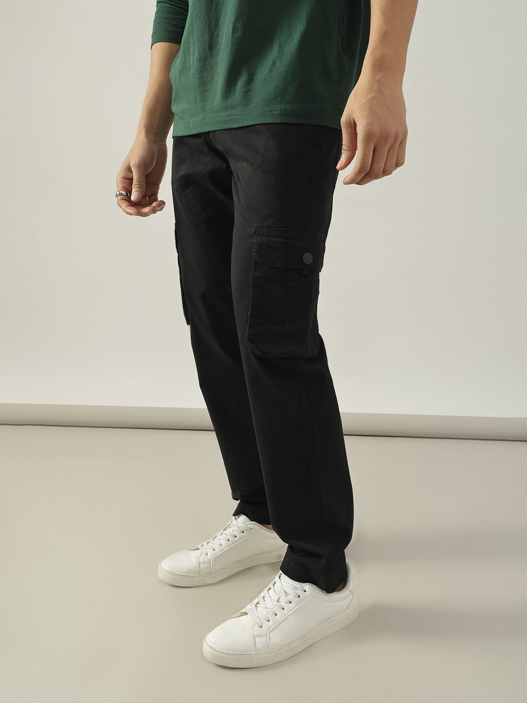 Black Cargo Pants