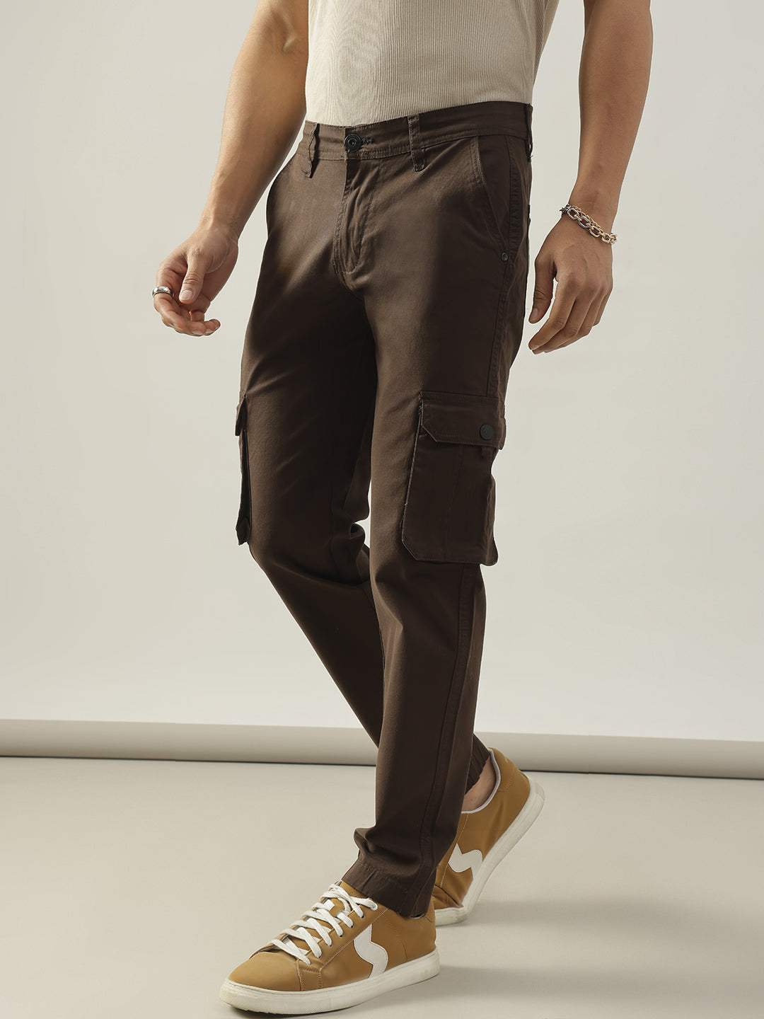 Brown Cargo Pants