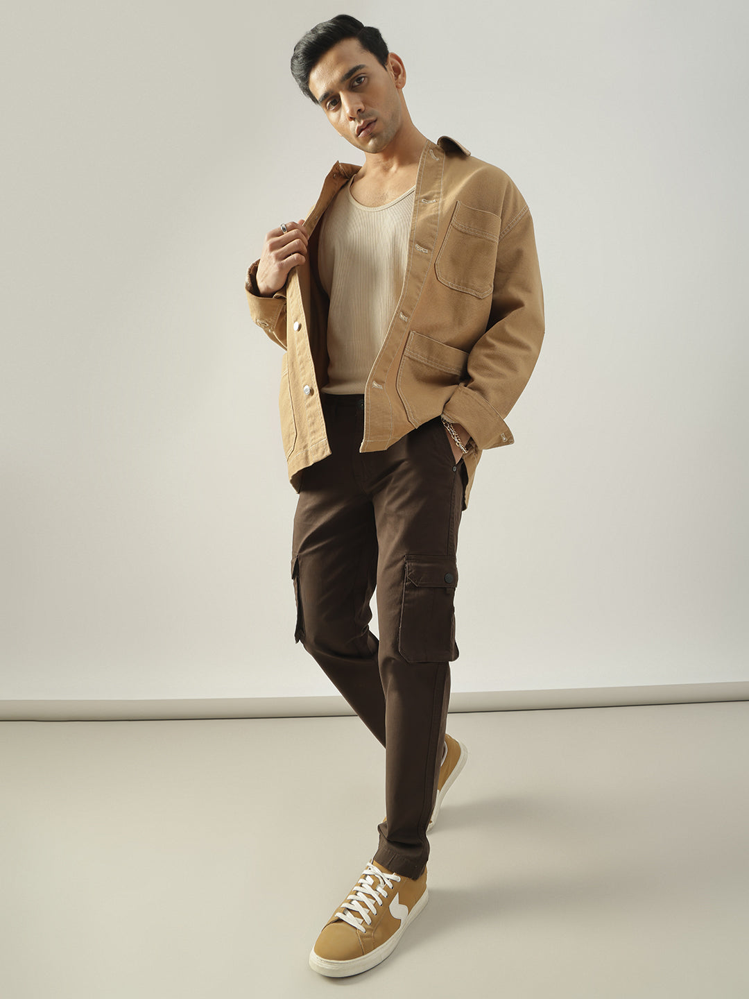 Brown Cargo Pants