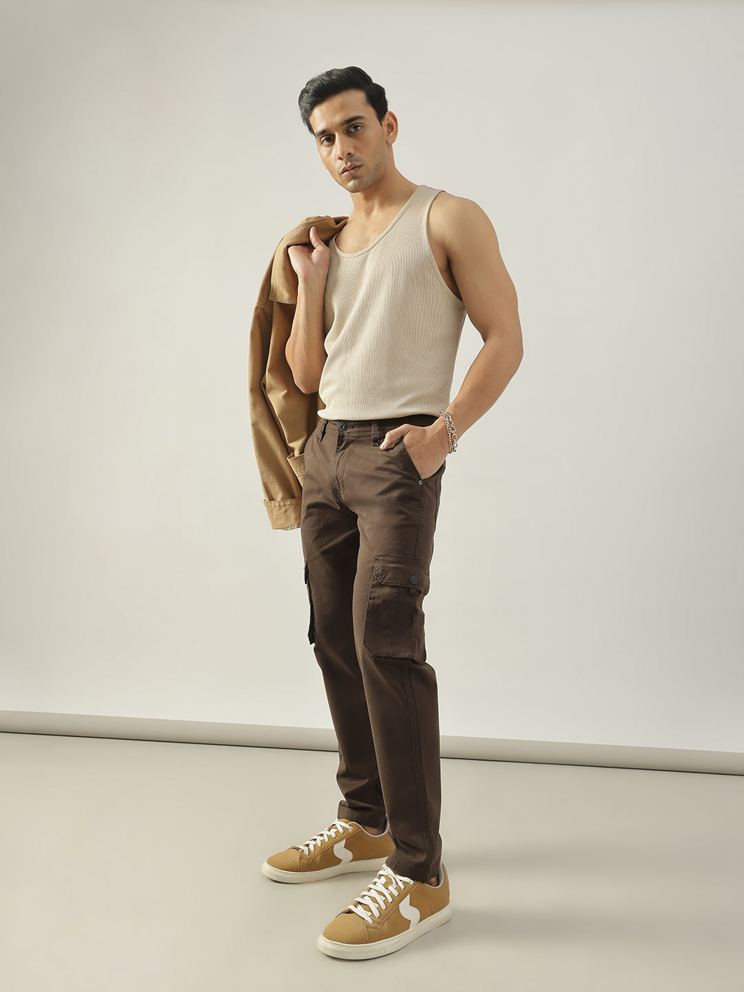 Brown Cargo Pants