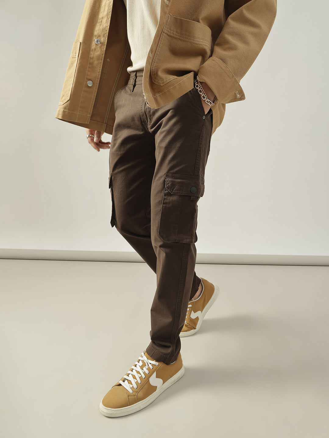 Brown Cargo Pants