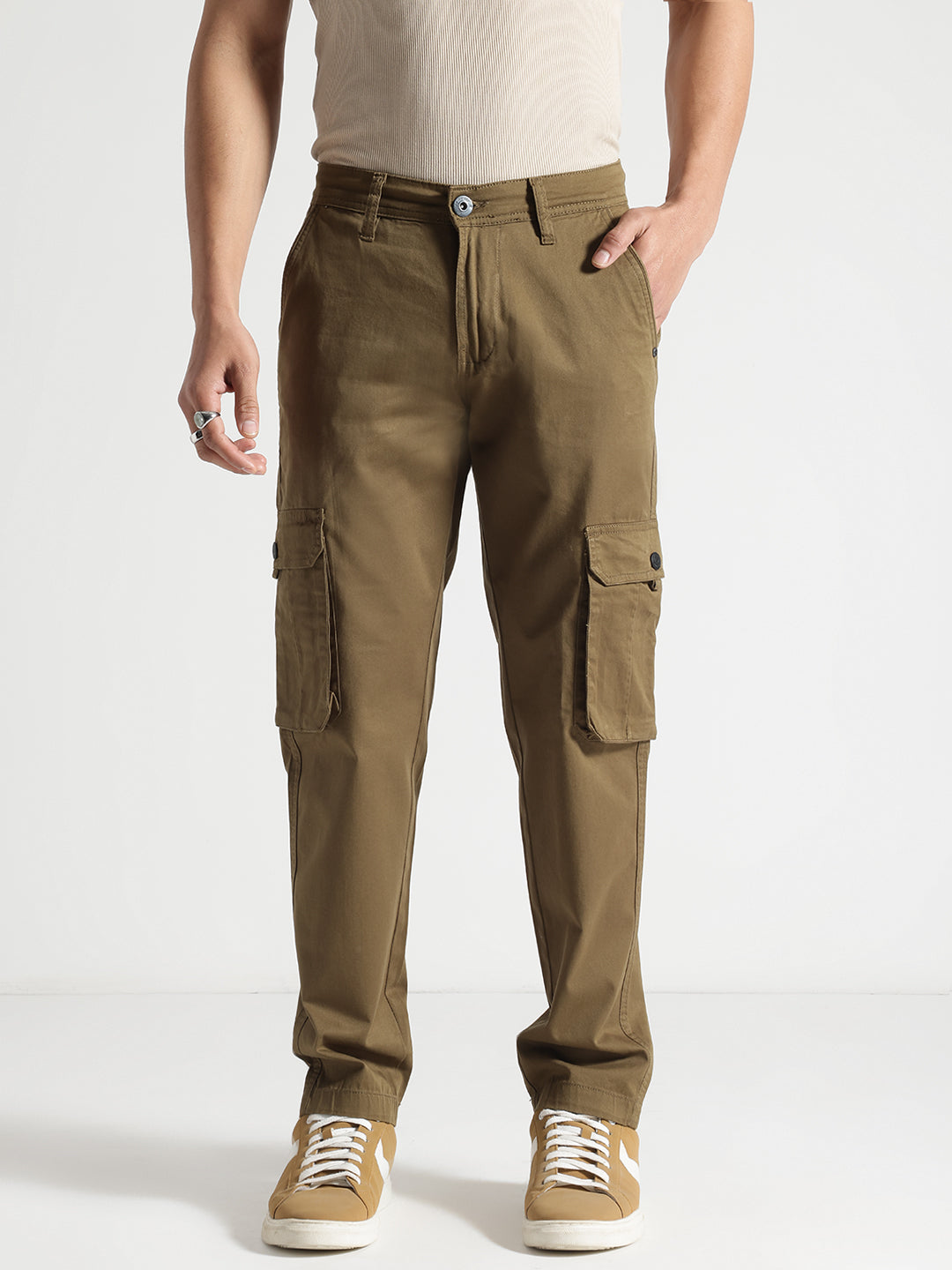 Olive Cargo Pants