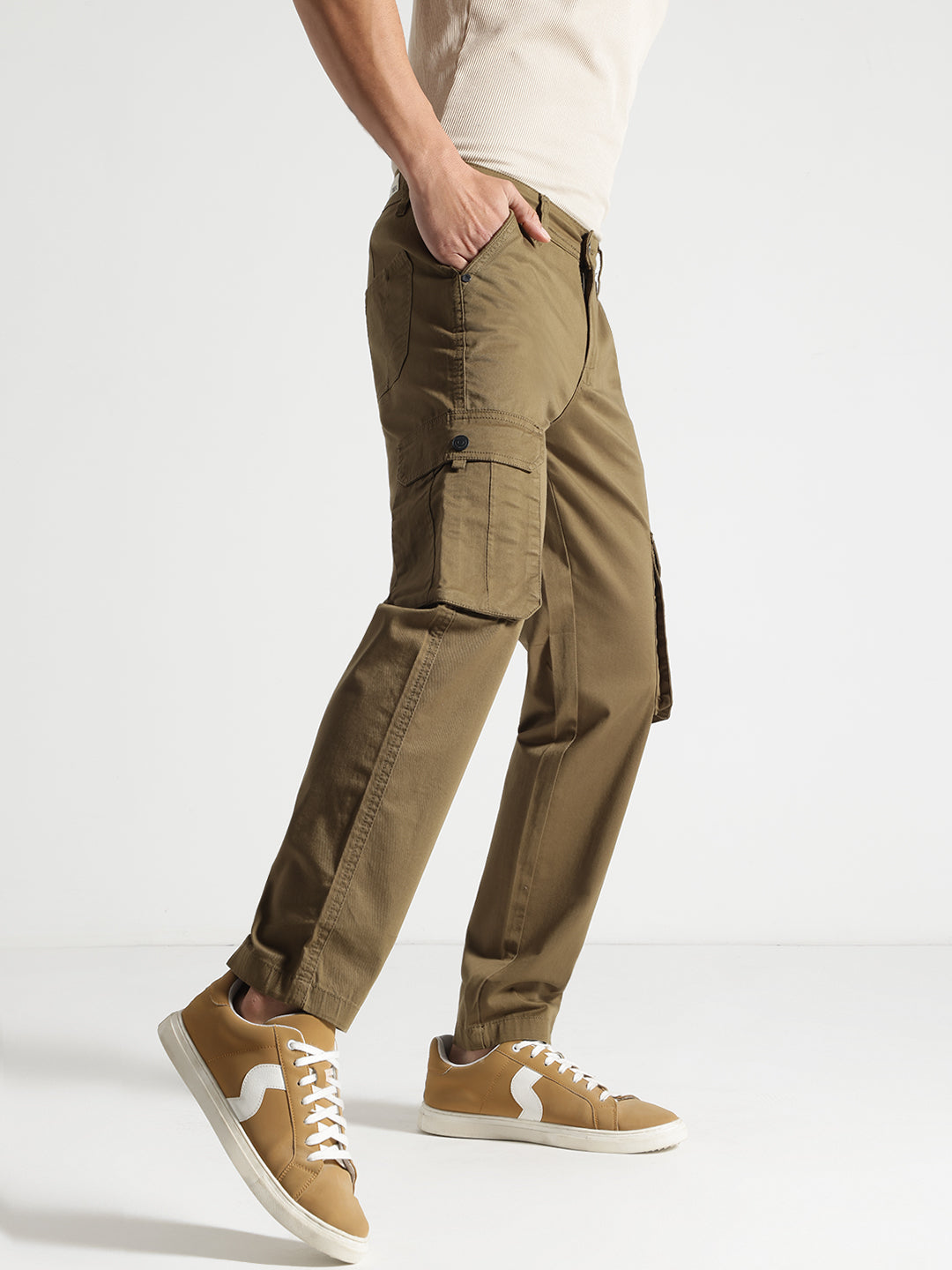 Olive Cargo Pants