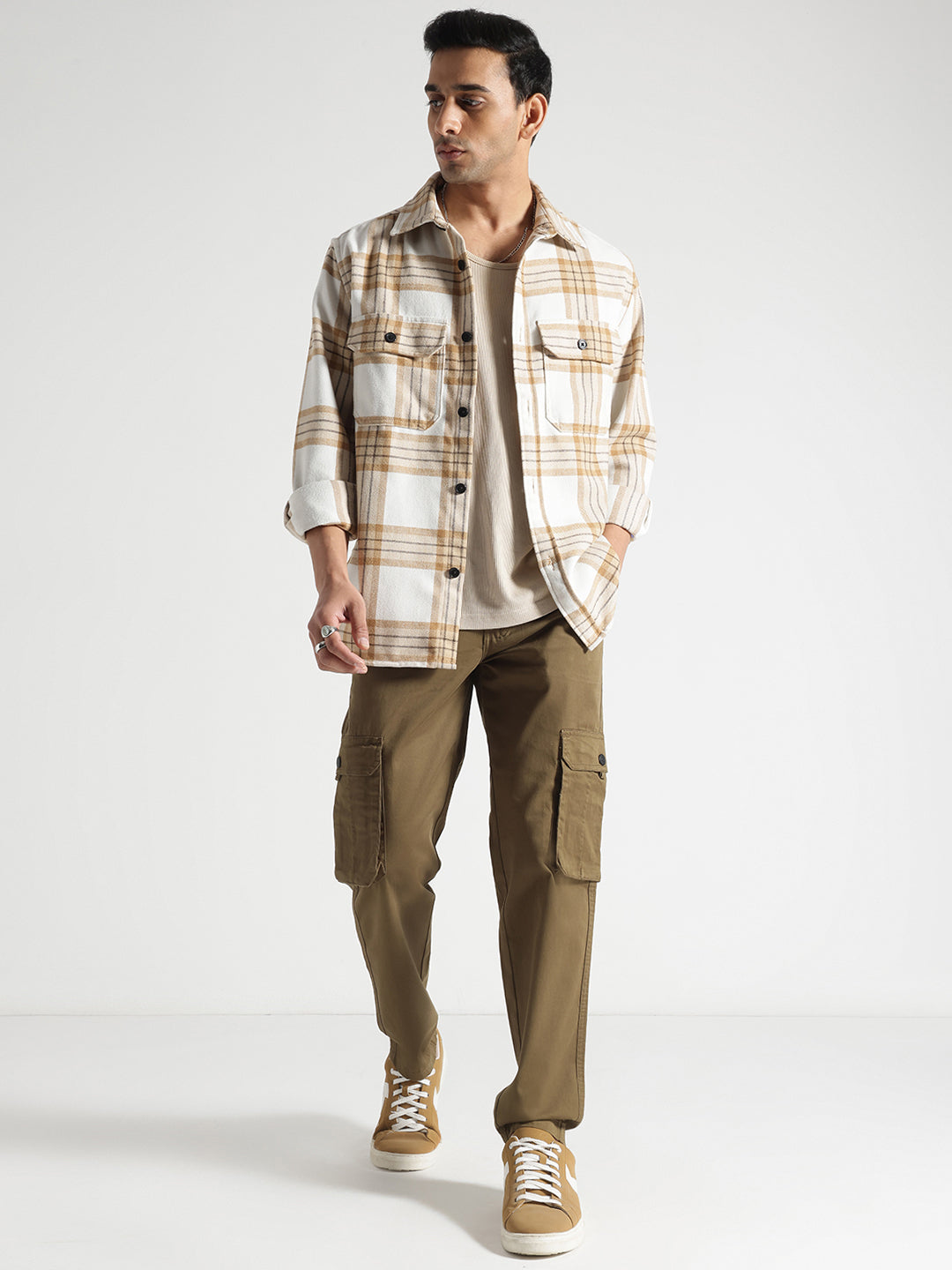 Olive Cargo Pants