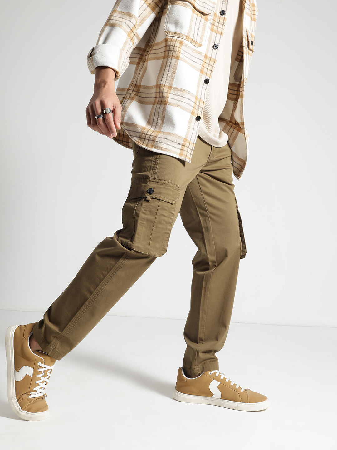 Olive Cargo Pants