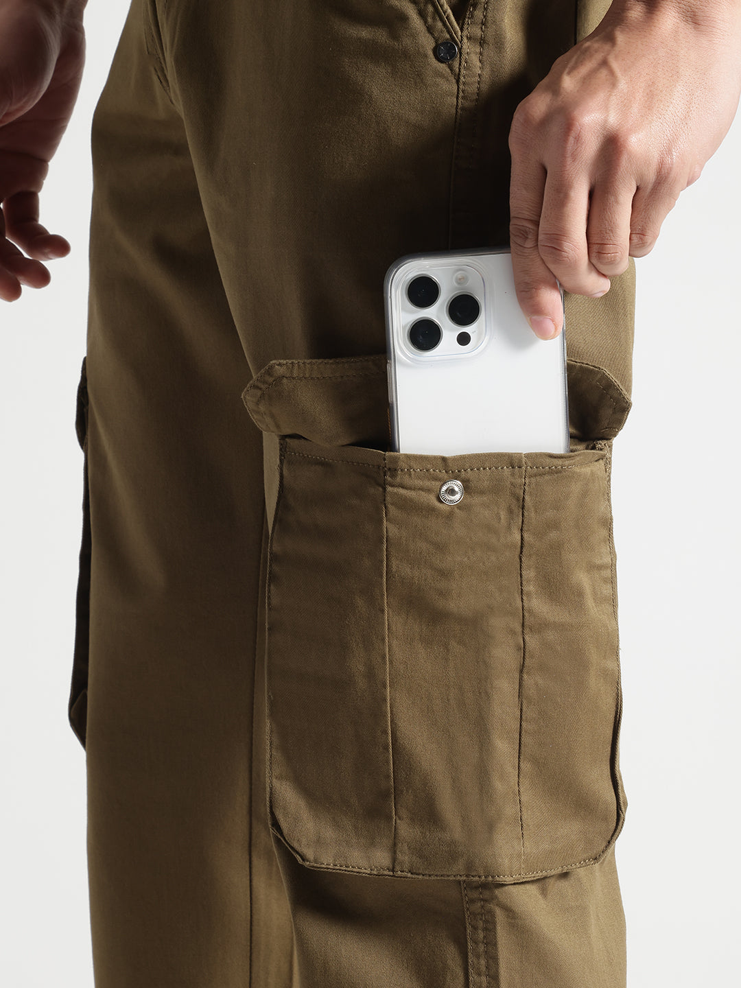 Olive Cargo Pants