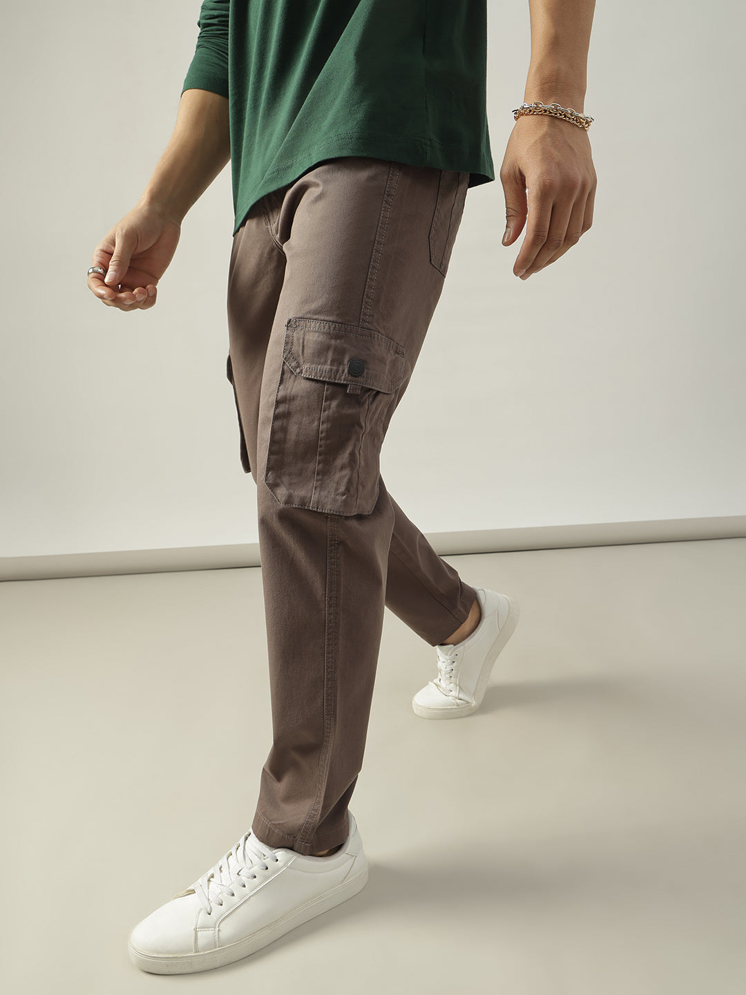 Dark Green Cargo Pants