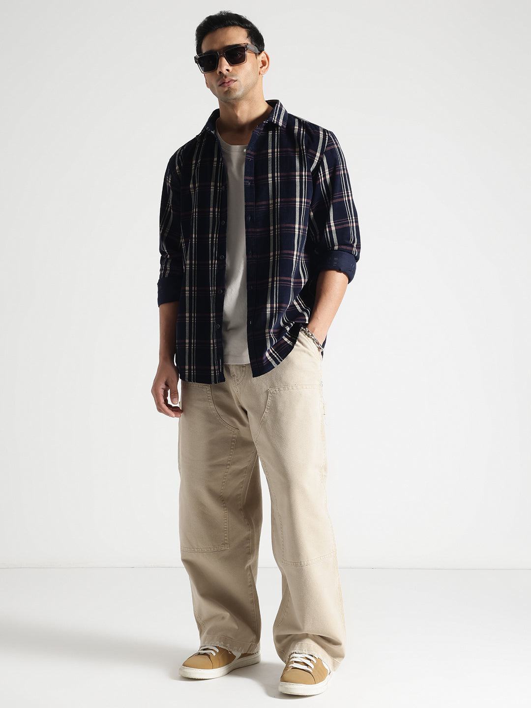 Checked Cotton Full sleeves Shirt