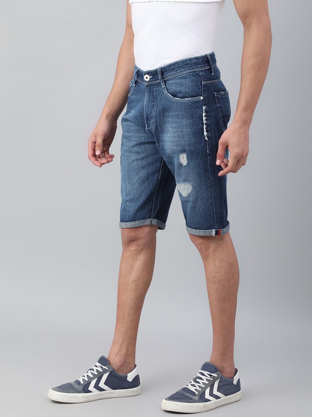 Regular Fit Mid Waist Shorts