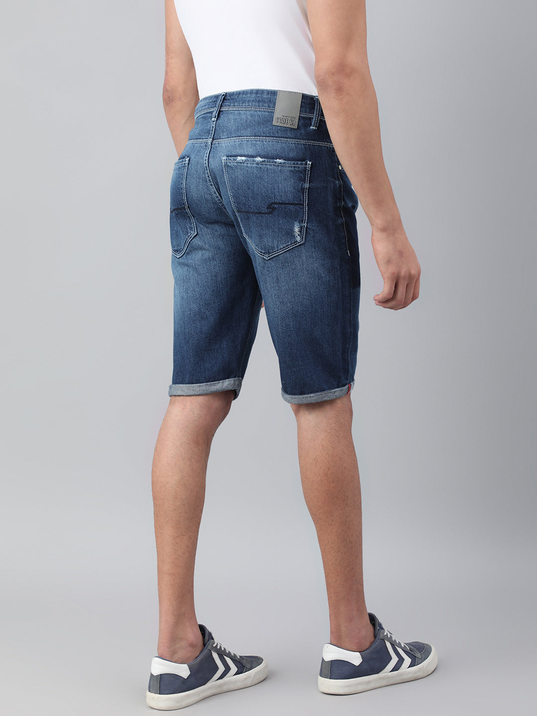 Regular Fit Mid Waist Shorts