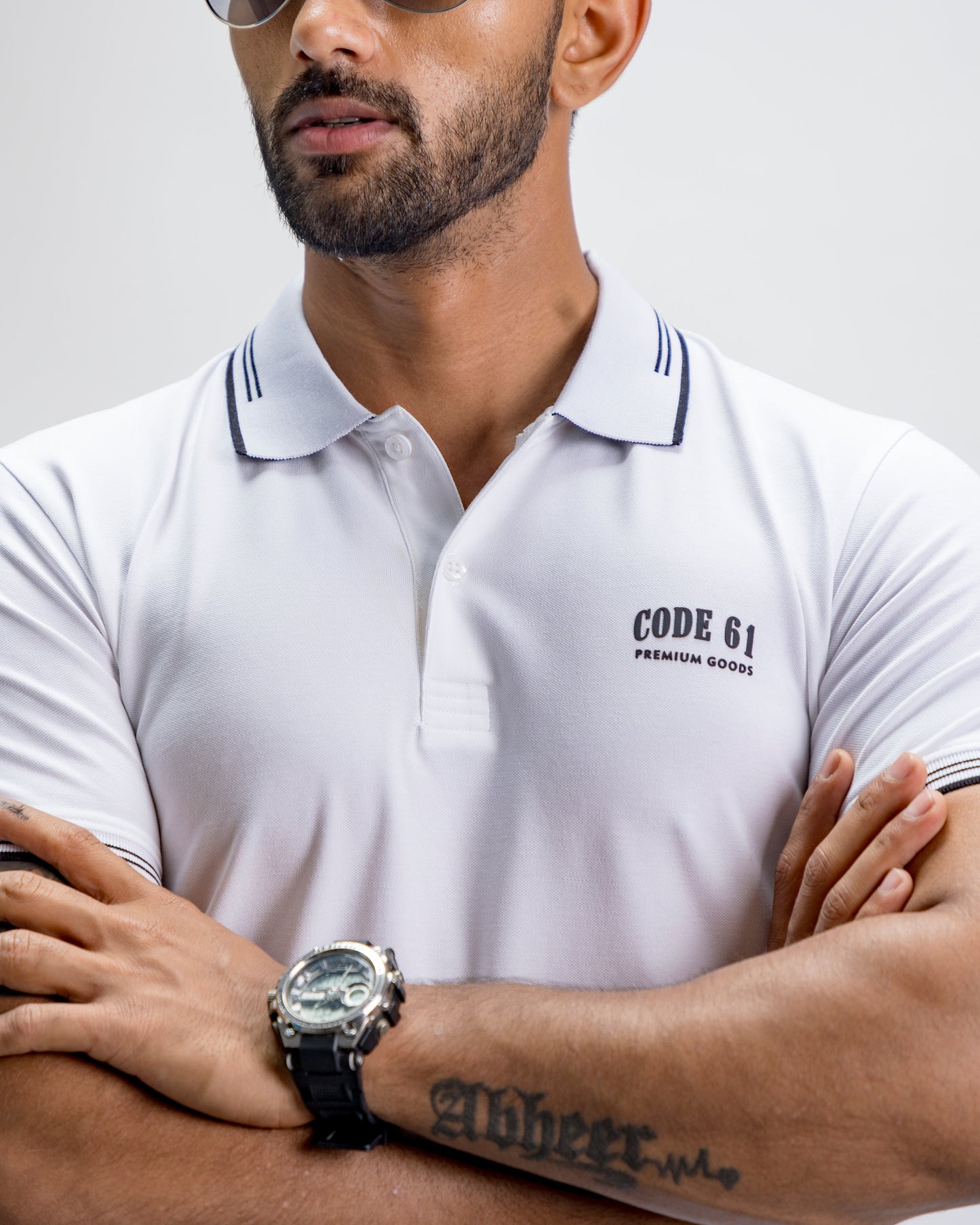 White Polo T-Shirt