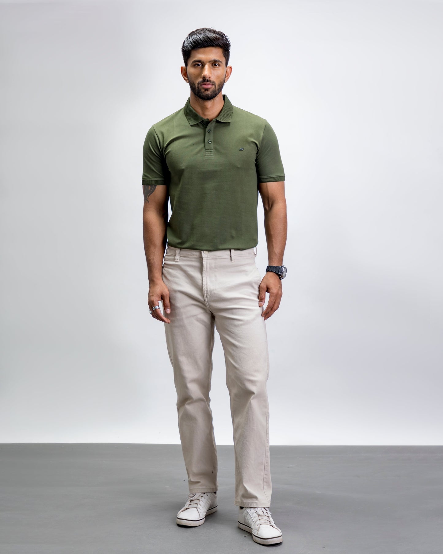 Olive Green Polo T-Shirt