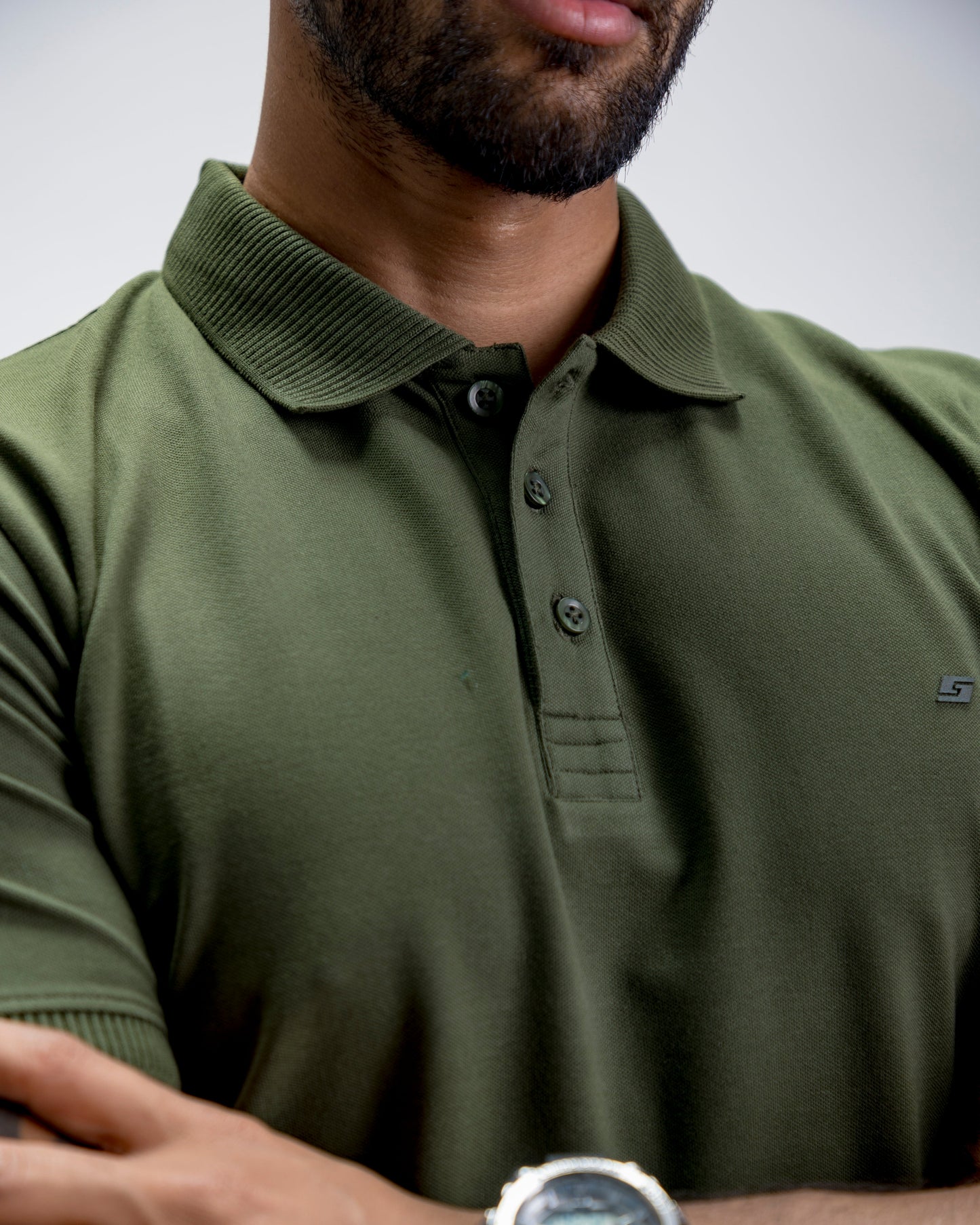 Olive Green Polo T-Shirt