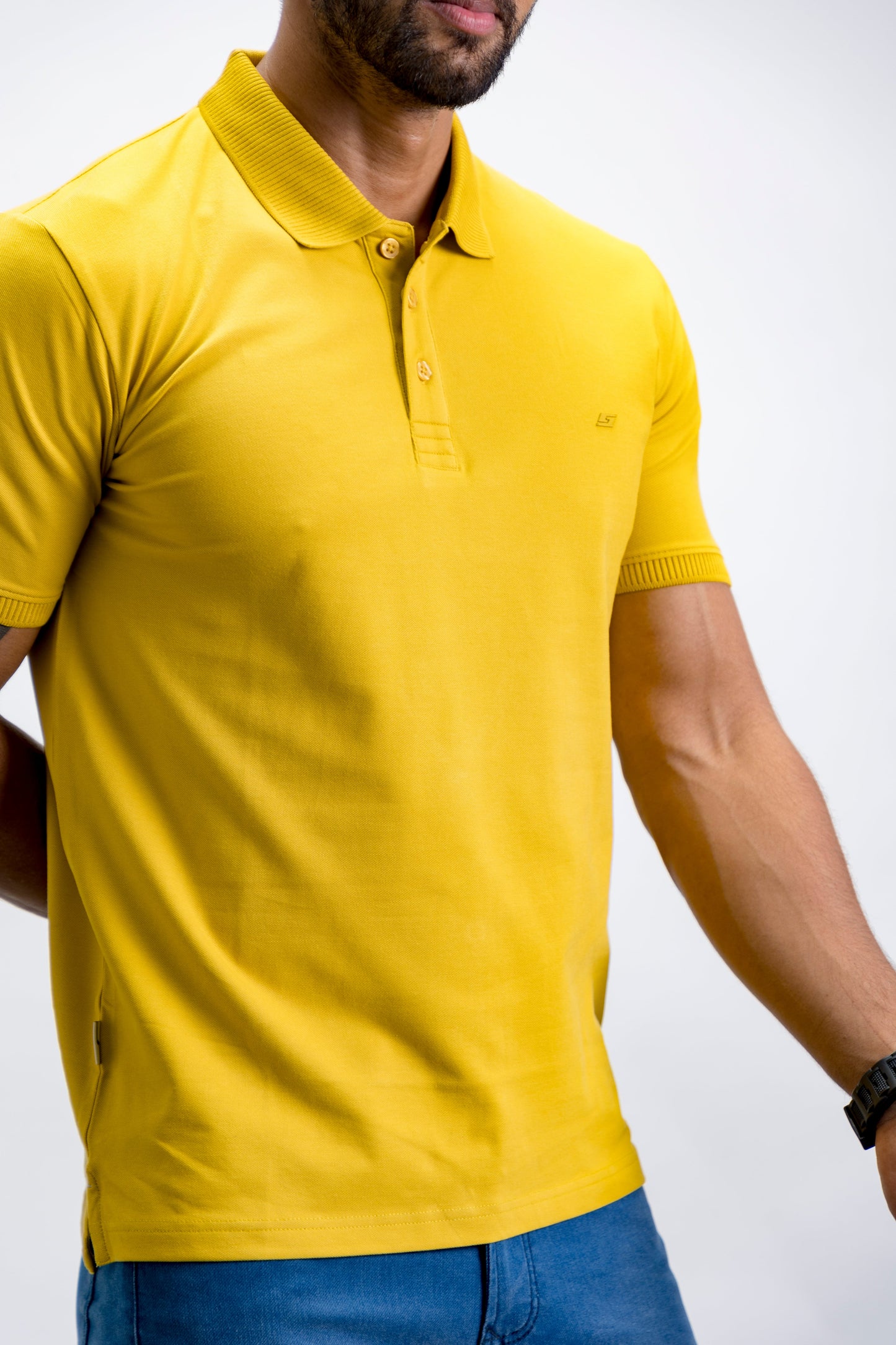 Yellow Polo T-Shirt