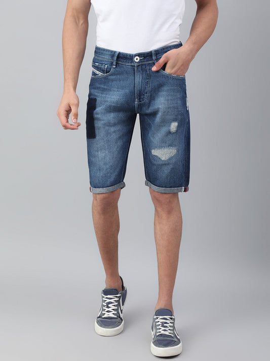 Regular Fit Mid Waist Shorts