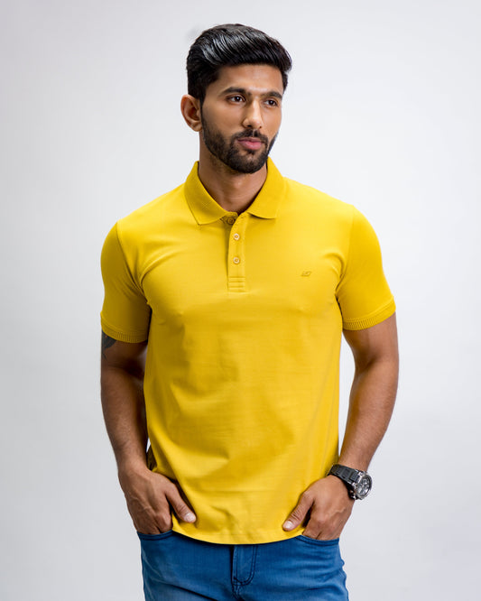 Yellow Polo T-Shirt